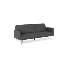BRIDJET Divano letto Nero 3 posti
