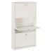 Openkit scarpiera 7 paia bianco fiammato