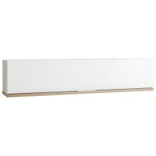 Pensile Rovere e Bianco laccato L 160 cm