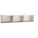 Pensile Rovere e Bianco laccato L 160 cm