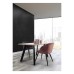 GIANT Tavolo Fisso Nero e Legno chiaro L 140 cm