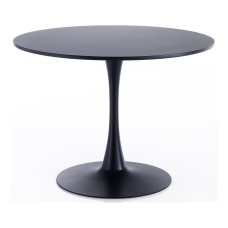 KYOTO Black Tavolo Fisso Nero opaco L 90 cm