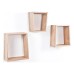 TRAPEZIO Set pensili Rovere 