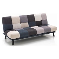 JAMBOREE Divano letto Quadri multicolor 3 posti