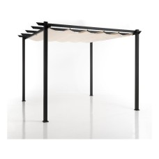 PESCHICI Pergola Grigio e Ecrù 3 x 3 mt