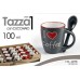 Tazzina da caffè con cucchiaino