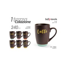 Tazza Mug scritta con manico