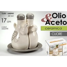 Coppia bottiglie Olio e Aceto