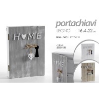 Casetta Portachiavi da parete in legno