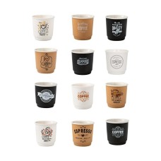 Tazzina caffè Bicchierino Colore Assortito