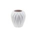 Vaso in ceramica Polka Bianco
