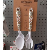 Set 2 posate per insalata.