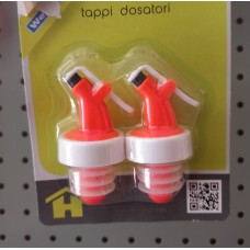 Coppia tappi per bottiglia