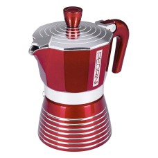 Caffettiera Padrini 1 tazza linea Infinity Rossa