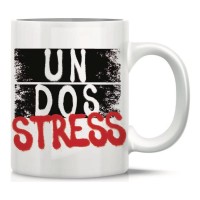 Tazza mug 325ml Un Dos Stress GOOD MORNING