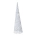 Decoro Cono Bianco con Led