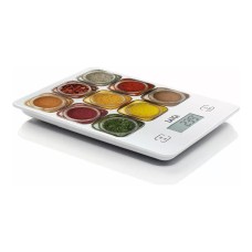 Bilancia cucina Ks1040W Bianco e Multicolor
