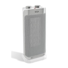 Termoventilatore BOOGIE Plus Bianco e Silver