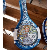 Poggia mestolo decorato