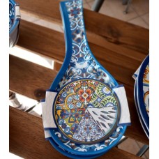Poggia mestolo decorato