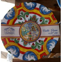 Piatto decorato 27 Cm.