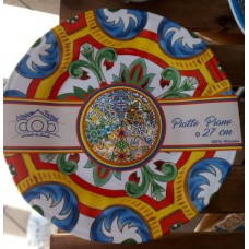 Piatto decorato 27 Cm.