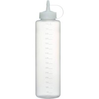 Flacone dosatore trasparente da 750 ml
