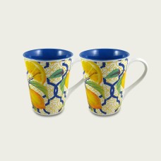Tazza Mug decorata limoni