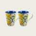 Tazza Mug decorata limoni