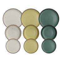 Servizio piatti Stoneware 18 pz Tognana