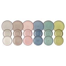 Servizio piatti Stoneware Tognana 18Pz