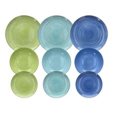 Set Piatti 18Pz Multicolor Tognana