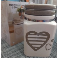 Barattolo ermetico in ceramica