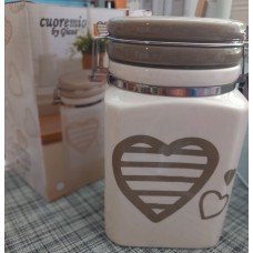 Barattolo ermetico in ceramica