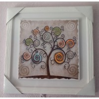 Quadretto decorativo albero della vita