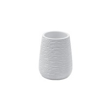 Bicchiere porta spazzolino GEMINI Bianco