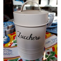 Baratto zucchero in latta