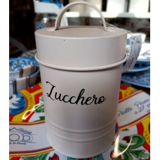 Baratto zucchero in latta