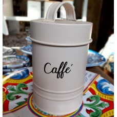 Barattolo caffè in metallo
