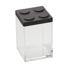 Barattolo 1L BRICK STORE Nero