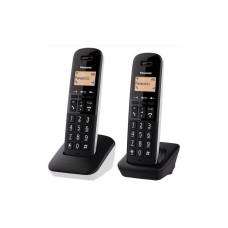 Cordless Duo Twin Dect Black e White KX TGB612JTW