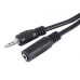 Cavo audio jack 3.5mm M/F 